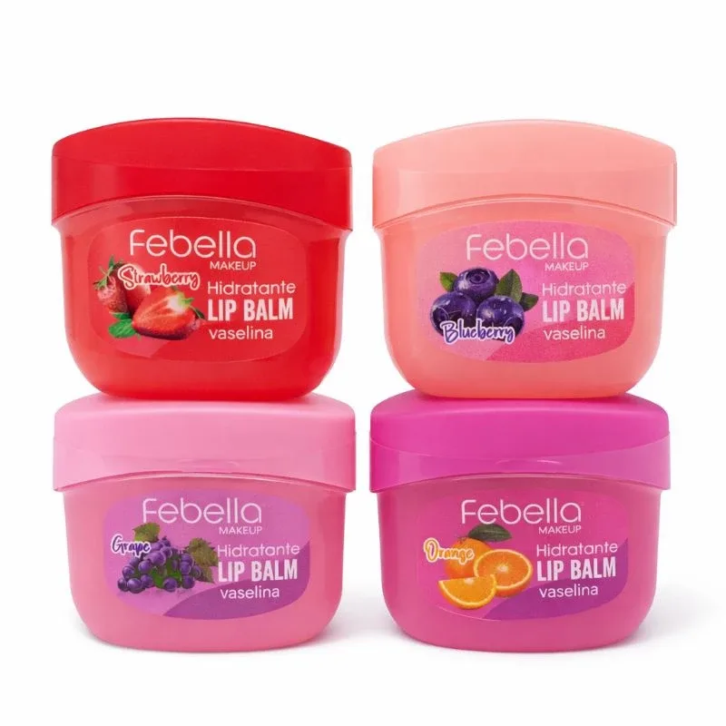 💋 Lip Balm Febella — Hidratação com Aroma de Frutas